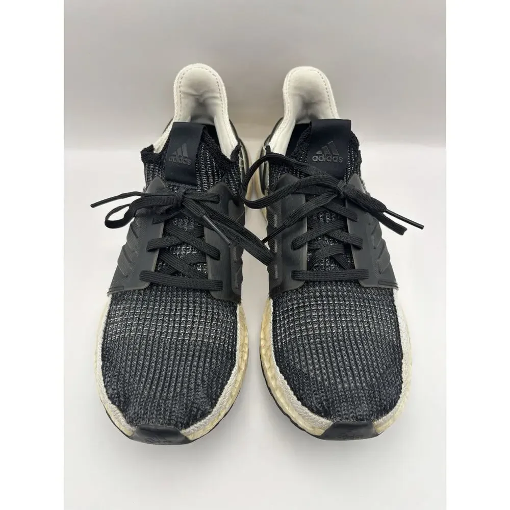 Adidas Ultraboost 19 Black And White Sneakers Men Size 8